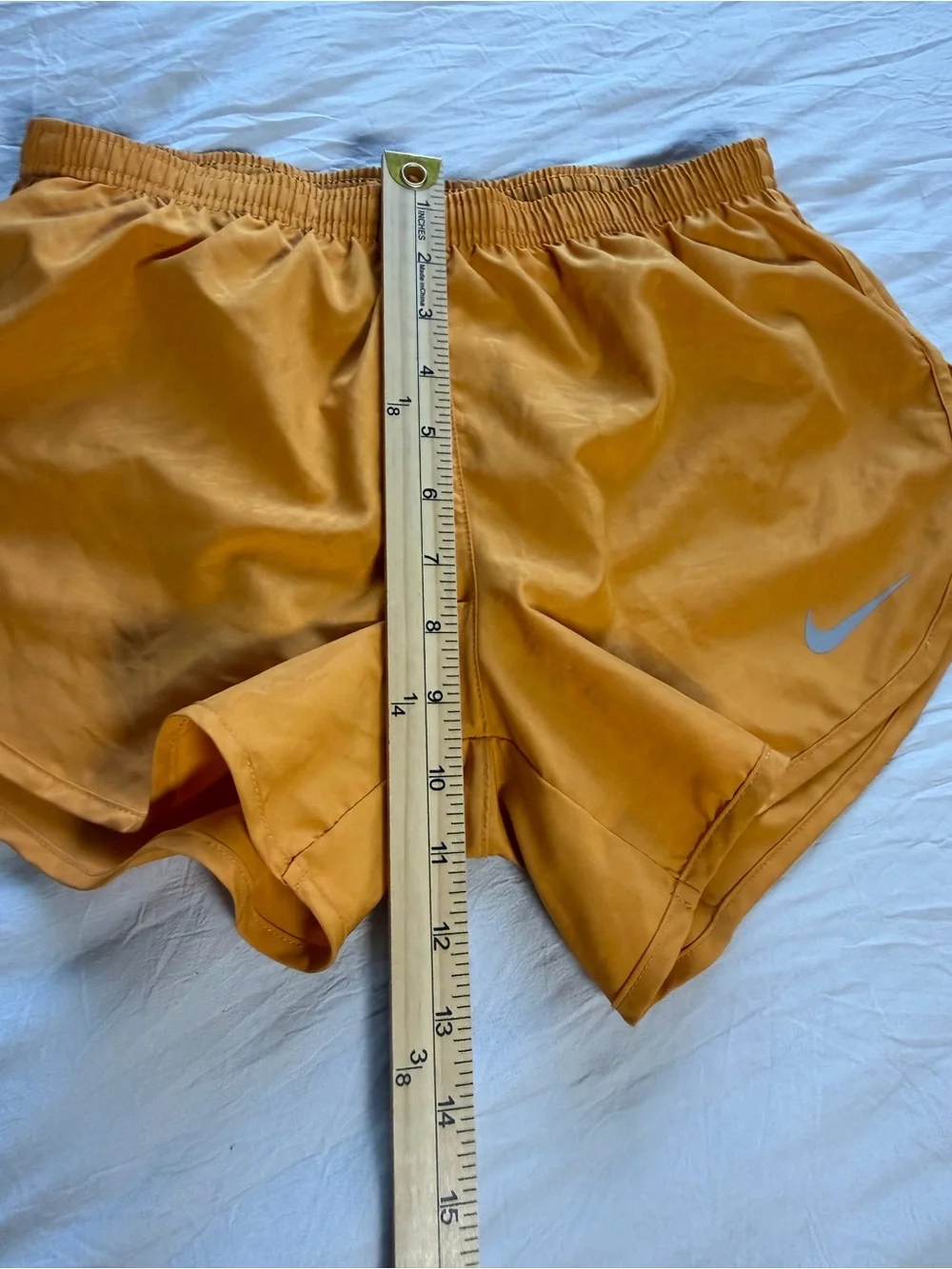 Nike‎ Women's Bright Orange Athletic Running Shorts